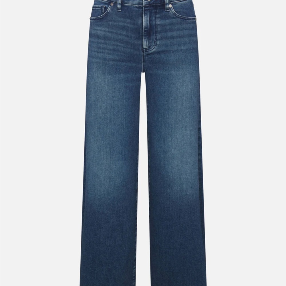 BNWT Frame Le Slim Palazzo Jean in Mermaid